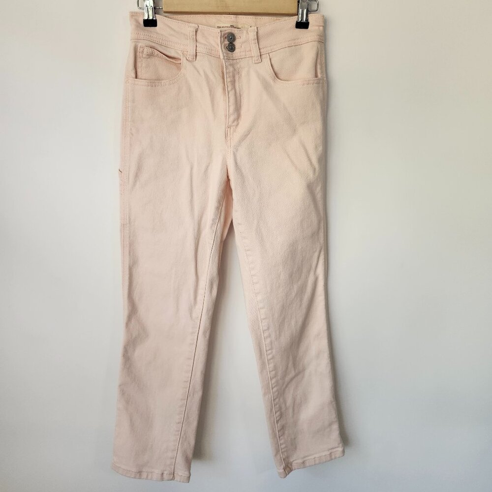 Levi’s Women’s 724 High Rise Straight Crop Jeans Pink Blush W28